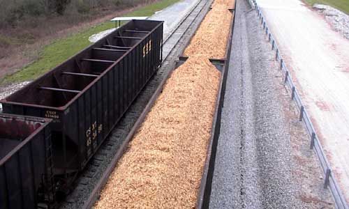 Load-balanced freight car