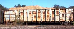 Overweight freight car